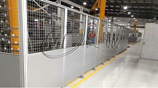 铝合金设备防护围栏