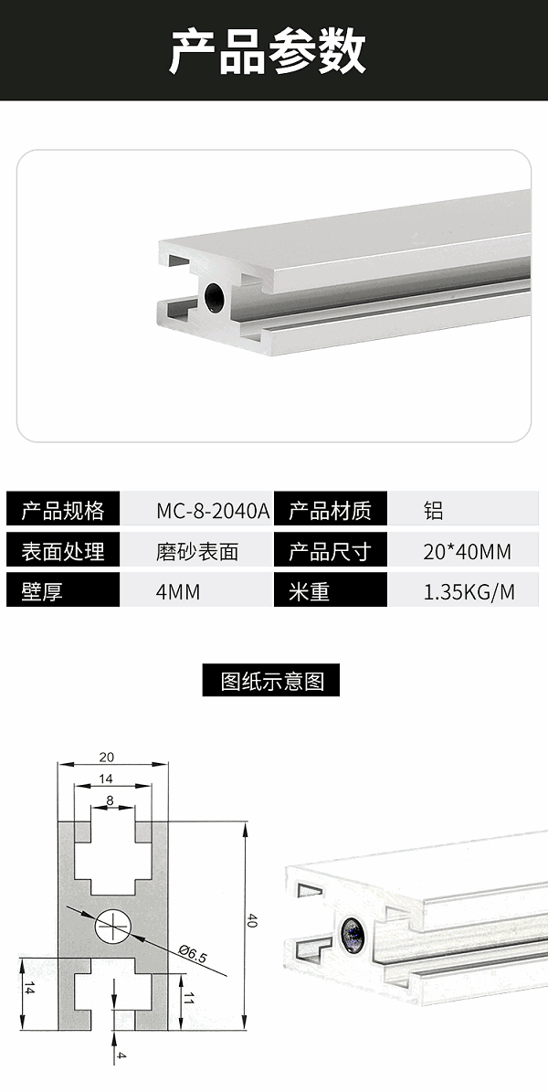 产品参数