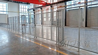 铝合金机械防护围栏