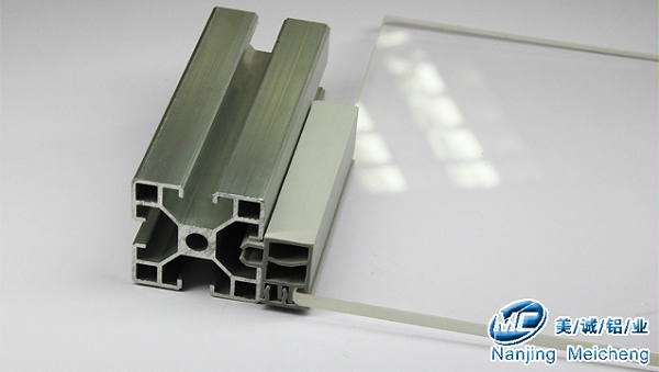 工业铝型材配件卡条使用示范