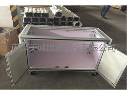 工业铝型材框架定制移动工具柜的生产和组装