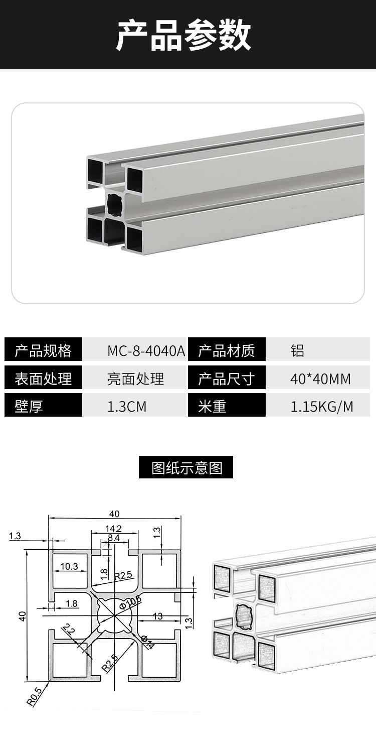 产品参数