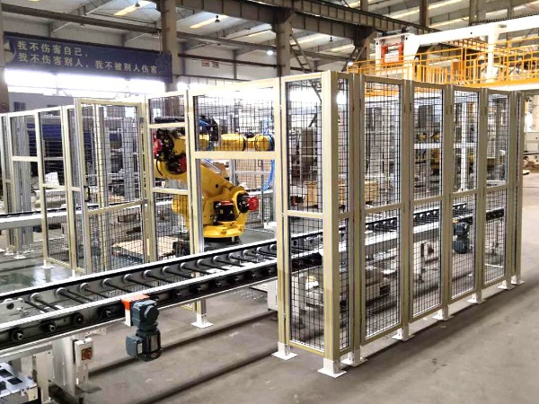 工业铝型材围栏安装 (1)