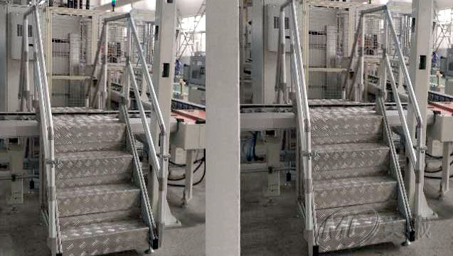 工业铝型材过线梯